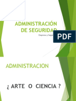 Administracion de Seguridad