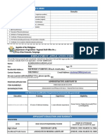 Employment Application Form - 20 (1 Original For Every Position) )