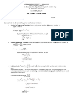 CN 5 Limit of Polynomial and Rational Functions