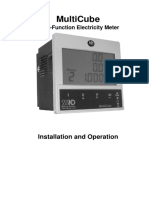 Northern MultiCube 400 Ammeter - Manual