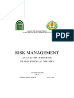 Risk Management An Analysis of Issues in Islamic Financial Industry by Tariqullah Khan Habib Ahmed