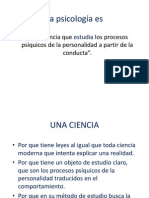 Psicologia Como Ciencia