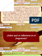 Actividad 3 Bimestre 2 PPT Planificamos y Redactamos El Ensayo Sobre Arguedas