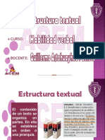 La Estructura Textual