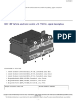 MID 144 Vehicle Electronic Control Unit (VECU), Signal Description