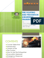 Fire - Fighting Prevention & Awarenes Ghse