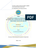 Trabajo de Grado Consumo de Alcochol de Estudiantes de 4to Año