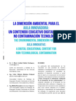 Dialnet LaDimensionAmbientalParaElAulaInnovadora 6132052