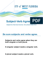 Subject Verb Agreement For Web 7 2019