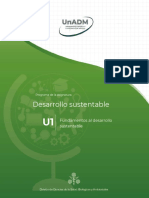 U1 Desarrollo Sustentable