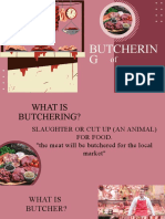 Butchering