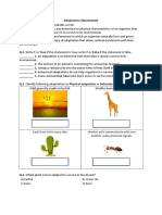 Name: Surname:: Cacti Have Thick Waxy Skin. Worker Ants Communicate With One Another Using Chemical Signals