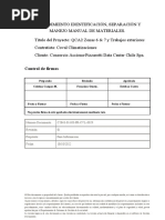 Procedimiento Trabajo Identificación, Separación de Materiales Manejo Manual de Carga