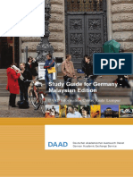 DAAD Study Guide For Germany - Malaysian Edition 2014 11