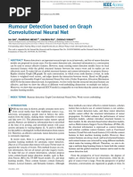 Rumour Detection Based On Graph Convolutional Neuron