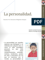 Semana 11 - La Personalidad