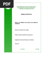 Unidad X Los Medios de Accion de Los Bancos Centrales