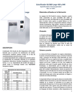 Literatura Tecnica CISA Serie GL 420 y 640 VF y AZH - Rev 1.8 - 2021