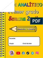 ? 1° S2-S3 - PLAN ANALÍTICO ? Esmeralda Te Enseña ?