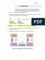 Stoichiometry