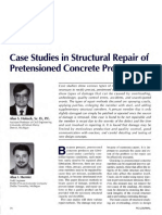 Case Studies in Structural Repair of Pretensioned Concrete Products