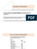 Income Statement