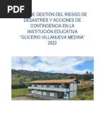 Plan de Gestion de Riesgos GVM