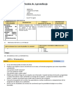 Sesión de Aprendizaje Lunes 07 Medidas Convencionales