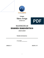 Matematicas Diagnostico Quinto