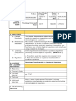 School Grade Level Teacher/Presenter Learning Area Teaching Dates and Time Quarter I/Week 2