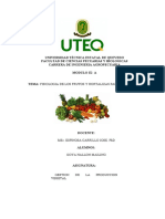 SEMANA 2 - Fisiología de Los Frutos y Hortalizas para La Cosecha