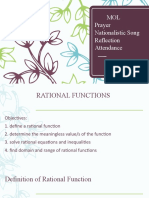 Week 2 Rational Functions