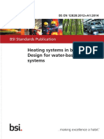 Heating Systems in Buildings - Design For Water-Based Heating Systems