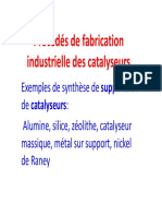 5-Procédés Indust Fabrication Des Catalyseurs