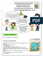 Matematica Educação Financeira 3º Ano