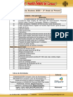 Lista de Utiles - 3º Primaria