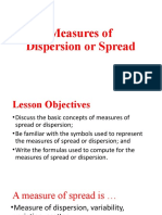 Measures of Spread-2023