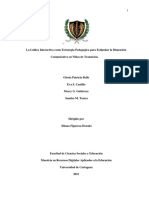 La Lúdica Interactiva Como Estrategia Pedagógica para Estimular La Dimensión