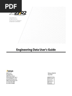 Engineering Data Users Guide