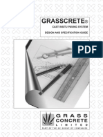 Grasscrete: Cast Insitu Paving System Design and Specification Guide