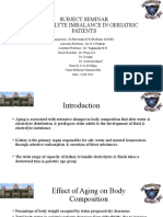 Electrolyte Imbalance in Elderly