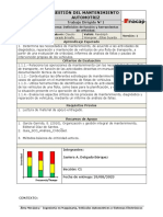 Gestión Del Mantenimiento Automotriz