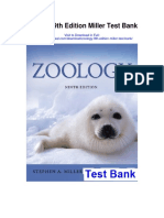 Zoology 9th Edition Miller Test Bank