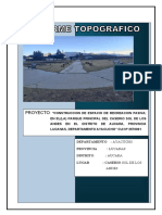 Informe Topografico Parque