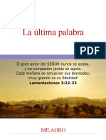 La Última Palabra