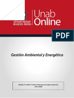 1 Gestión Ambiental y Energética. Semana 1