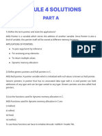 C Programming Module 4 Complete Solutions