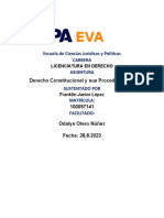 Distinguido Participante 4 Derecho Constitucuional y Sus Procedimientos de Franklin Junior Lopez