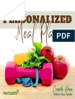 Personalized Meal Plan 30 Days Program BreakfastSet FB