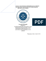 Instituto Tecnológico Y de Estudios Superiores de Occidente Departamento de Procesos Tecnológicos E Industriales Mecanica de Fluidos